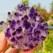 Natural Amethyst Cluster Ore Demagnetization Stone Purification Decoration Can be Used for (Size : 350-400g) ningxiao - Buy Online on GoSupps.com