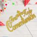 Tenhaisi Gold Glitter First Holy Communion Cake Topper Baptism/Christening/Confirmation/Baby Shower/Birthday/Communion Party Decoration - Buy Online on GoSupps.com