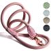 ne & no touleine for medium -sized to very large dogs 1.7m i training leash i dogeline robust i leaders round braided i hand loop i rope leash dog i city leash leash (mauve 170 cm) 170 cm mauve