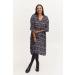 fransa Plus Size Selection - FPLIZA DR 1 - Dress - 20611275 16 Smoky Grape Mix (201371) - Buy Online on GoSupps.com