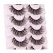Yawamica 16MM C Curl Mink Lashes - Natural Wispy Medium Volume False Eyelashes, 8 Pairs Pack - Buy Online on GoSupps.com