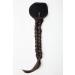 WIG ME UP T1402-6 Long Braided Ponytail Hairpiece - Medium Brown (6) | Elastic Band & Combs for Secure Fit - Shop Internationally - Buy Online on GoSupps.com