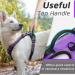 Eagloo Dog Harness for Large Dogs - Adjustable Anti-Train Control Harness with Reflex Strips Purple - Perfect for Labradors (1 Pack) - Buy Online on GoSupps.com