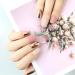 Vivid Stella 30-Piece Matt Artificial Nails Set | Hologram Acrylic Nails with 3D Rhinestones - Perfect Nail Art for Girls - Buy Online on GoSupps.com