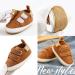 RVROVIC Baby Anti-Slip Oxford Loafer Flats - 6-12 Months - Apricot - Buy Online on GoSupps.com