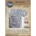Sizzix 3-D Texture Fades Embossing Folder in Gray - Create Stunning Textured Designs - Buy Online on GoSupps.com