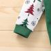 Loalirando Baby Christmas Romper Jumpsuit | My First Xmas Outfit 3-6 Months Green | Tree & Truck Design - Buy Online on GoSupps.com