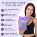Glitter Grey Hard Wax Beads 1lb - Gentle Hair Removal for Sensitive Skin - Facial & Fine Hair - At-Home Waxing Refill - Buy Online on GoSupps.com