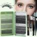 DIY Lash Extension Mix - No Glue Perfect for Beginners | 10/12/14/16mm Fishtail & A Type Bottom Lashes for Home Use & Salons - Buy Online on GoSupps.com