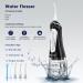 Ducard Electric Toothbrush with Water Flosser Combo | 9 Brush Heads, 5 Tips | 320ML IPX7 Waterproof Teeth Cleaner | Cordless & Portable | Home & Travel Use (Black) - Buy Online on GoSupps.com
