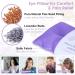 Suzzipad Lavender Eye Pillow Pack of 2 - Meditation & Stress Relief | Weighted Eye Mask for Headache Relief | Hot/Cold Compress with Aromatherapy - Purple - Buy Online on GoSupps.com