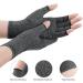 ACWOO Arthritis Compression Gloves for Pain Relief - Women & Men Fingerless Design (Grey, Size S) - Buy Online on GoSupps.com