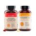 NatureWise Vitamin B Complex 360 Softgels 1-Year Supply & Vitamin D3 5000iu 360 Count Mini Softgels 1-Year Supply Bundle