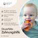 Buy Matchstick Monkey Antimicrobial Bite Ring - BPA-Free Dental Aid & Gel Applicator for Gums | Easy Grab Design | Teddy Tiger | 3 Months+ - Buy Online on GoSupps.com