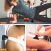 Trigger Point Presser Massager with Suction Cup - 2 Pack Black Massage Balls for Back Shoulder Hands & Legs | Self-Massage Tool - Buy Online on GoSupps.com