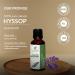 Sheer Essence Pure Essential Oils for Aromatherapy Skin Use Diffusers Candle and Soap Making 100% Undiluted & Uncut (Therapeutic Grade) - 5 ML (Hyssop) - Buy Online on GoSupps.com