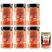 N tt ra Protein Sport Pack of 6 Almond Creams 100% No Added Sugar Gluten Free 100% Natural High in Protein 180g + Italian Gourmet Polpa di Pomodoro Box 400g
