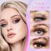 False Eyelashes- Black Natural Full Eyelash for Women Comfortable Eye Lashes for Daily Use at Work Beauty Contest Parties & Salons | Easy to Stick on Upper Lash Line (D030) - Buy Online on GoSupps.com