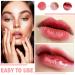 ZHISHUDL Plumping Lip Oil - Hydrating Non-Sticky Gloss with Big Brush Head, Glitter Shine & Tinted Cherry Red Formula for Lip Care - Buy Online on GoSupps.com