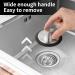 2-piece/set Kitchen Sink Stopper Sink Plug Cover For Garbage Disposal Flanges Drain Stainless Steel Plug Garbage Disposal Plug Cap 2 Pack Kitchen Sink Drain Stopper Garbage Disposal Stopper - Buy Online on GoSupps.com