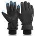 Anqier touchscreen ski gloves -20 cold -resistant thermal shoes waterproof winter gloves thinsulate snack shoes for snowboarding motorcycle running hiking outdoors