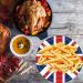 British Flag Plates | Union Jack Pattern Tableware Set Patriotic Decorations Convenient Plates for Girls Themed Parties Pochy Charles Memorial Set Crown - 9-piece Set - Buy Online on GoSupps.com