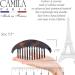Camila Paris CP2430/2 French Hair Side Combs Tortoise Shell Interlocking Combs French Twist Hair Combs Strong Hold Hair Clips for Women Bun Chignon Up-Do Styling Girls Hair Accessories Made in France - Buy Online on GoSupps.com