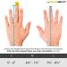 BraceAbility Two Finger Immobilizer - Hand & Buddy Splint Cast for Broken Joints - Mallet/Trigger Finger Extension - Medium Size - Buy Online on GoSupps.com