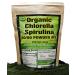 Organic Chlorella Spirulina Powder  USDA Certified Organic  Product of Taiwan - 100 Sevings (7.05 Ounce) 7.05 Ounce (Pack of 1)