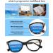 Buy JM Progressive Multifocus Reading Glasses for Women | Cat Eye Blue Light Blocking Readers | Stylish Tortoise +2.5 - Buy Online on GoSupps.com