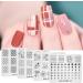 KADS Nail Stamp Plates Set - 20Pcs Leaves Flowers Animal Chinese Style Nail Art Stamping Templates - Buy Online on GoSupps.com