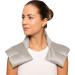 Lavender Microwave Heating Pad for Back & Neck Pain Relief - Aromatherapy Shoulder Wrap - Buy Online on GoSupps.com