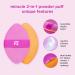 Real Techniques Miracle 2-In-1 Powder Puff Dual-Sided Full-Size Makeup Blending Puff Reversible Elastic Band Precision Tip Makeup Sponge and Powder Puff For Liquid Cream and Powder 1 Count 1/Miracle 2-In-1 Powder Puff - Buy Online on GoSupps.com