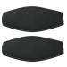 JCBIZ 2PCS Diving Goggles Hair Protector Wrap Neoprene Mask Strap Cover Neoprene Diving Mask Straps Hair Protector Wrap for Dive Snorkel Masks Water Sports, Black