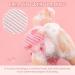 6-Piece Exfoliating Washcloth Set | Nylon Korean Body Scrubber Towel | Japanese Back Scrubber for Shower and Bath | 11.7 x 35.2 Inch | For Women and Men - Buy Online on GoSupps.com