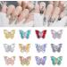 FEIlei 10Pcs Nail Jewelry Zircon Nail Art Rhinestones Nail Decors Crystals Diamond Gems - Buy Online on GoSupps.com