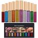 Glitter Eyeliner Liquid Eyeliner Set Eyeliner Waterproof Colorful Liquid Eyeliner Stift Eye Make-up kit for cosplay and makeup 10 colors