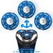 Blue Shaver Net Replacement for SweetLF SWS7105 Shaver - High-Quality Replacement Blade for Smooth Shaving - Buy Online on GoSupps.com