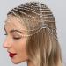 Silver Diamond Rhinestone Headpiece for Women - Gatsby Crystal Hair Jewelry - Buy Online on GoSupps.com