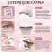 Magnetic Eyelashes - Reusable Dual Lashes Natural Look Easy to Wear No Glue Soft Magnets | Delicate Queen - Buy Online on GoSupps.com