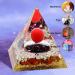 Red Jasper Zodiac Scorpio Orgone Pyramid - Healing Crystal for Yoga Meditation and Stress Reduction - Buy Online on GoSupps.com