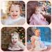 WUISOLQP 12 PCs Baby Girls Headbands Hair Bows Set - Flower Patterns, Handmade Soft Stretchy Nylon Hairbands for Newborns, Infants, Toddlers - Birthday, Christmas, Wedding Photography Hair Accessories - Buy Online on GoSupps.com