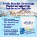 Buy Arctic Blue Fisch l Capsules with Vitamin D - High Dose 550mg DHA & 275mg EPA | MSC Certified Sustainable Alaska Oil - Buy Online on GoSupps.com