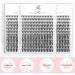 Riya 20D 240pcs D Curl Eyelash Clusters DIY Kit | Wispy Cluster Extensions for Lash Volume | 9-15mm Individual Lashes | Home DIY - 20D 0.07D Mixed - Buy Online on GoSupps.com