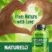 NATURELO Vegan B12 1000 mcg Methylcobalamin with Organic Spirulina - 90 Capsules - Supports Mood, Energy, Heart & Eye Health - Buy Online on GoSupps.com