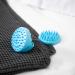 Flathead Hair Scalp Massager & Shampoo Brush for Shower Dandruff Removal - 2 Massage Heads - Promotes Growth - Wet & Dry - 1-Pack - Buy Online on GoSupps.com