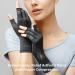 FREETOO Arthritis Gloves for Women - Compression Gloves for Carpal Tunnel & Pain Relief - Fingerless Gloves for Rheumatoid & Tendonitis - Small, Grey-Black - Buy Online on GoSupps.com
