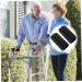 Universal Walker Hand Grip Padded Covers Non-Slip Cushion Foam for Folding Wheelchair Rollator Crutch Handle Pads 2-Pack - Buy Online on GoSupps.com