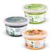 Inspire food bubble tea pearl set - 3 -pack popping boba fruit beads |Blueberry peach green apple |Tapioka pearls 100% vegan and gluten -free without artificial dye 450g blueberry peach green apple 3 x 450 grams