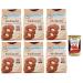 Italian Gourmet E.R. Mulino Bianco Molinetti Set of 6 biscuits sanded with buckwheat 350 g + pulp 400 g